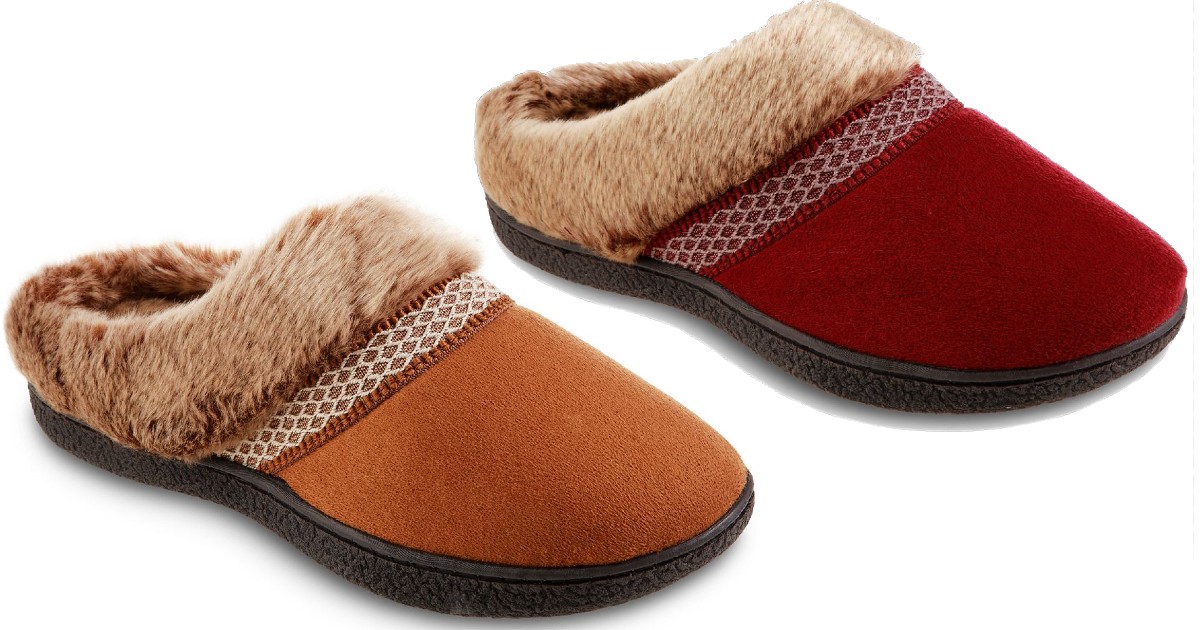 Women’s Isotoner Slippers ONLY 8.49 (Reg 32) Daily Deals & Coupons