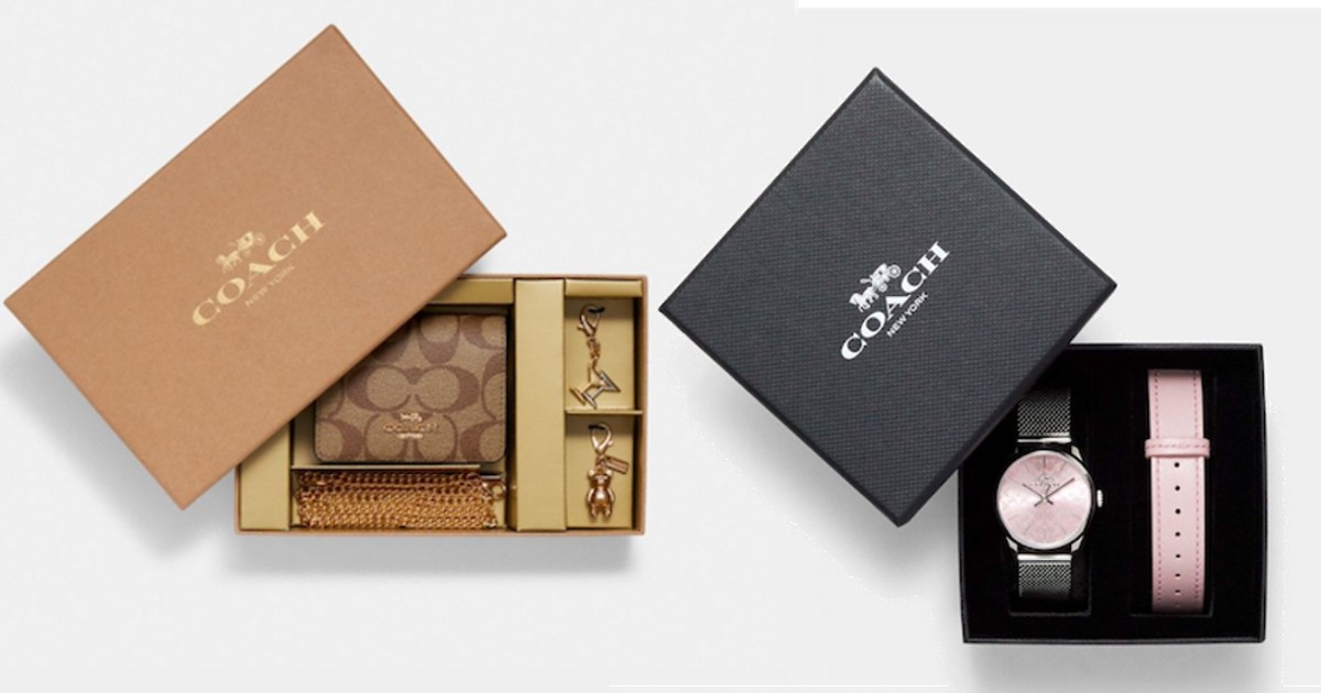 Coach Outlet Boxed Sets 65% OFF + FREE Shipping - Daily Deals & Coupons