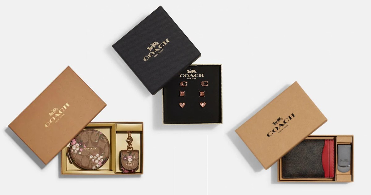 70% Off Coach Boxed Gifts: Starting at $28.50 + Free Shipping