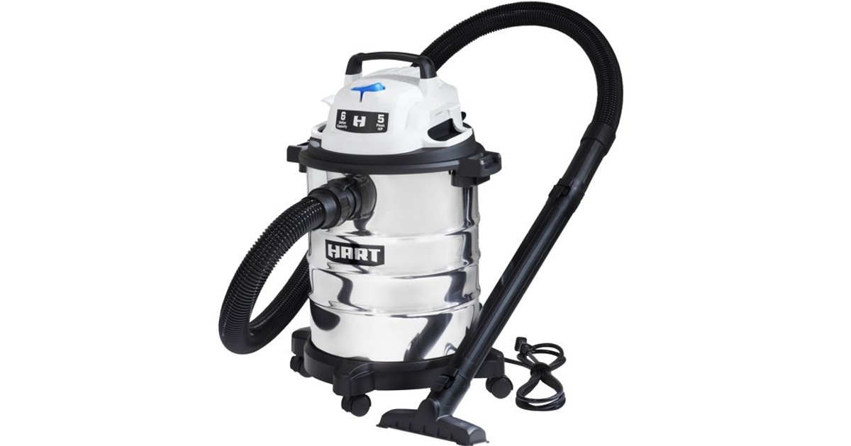 HART 6-Gallon Wet/Dry Vacuum