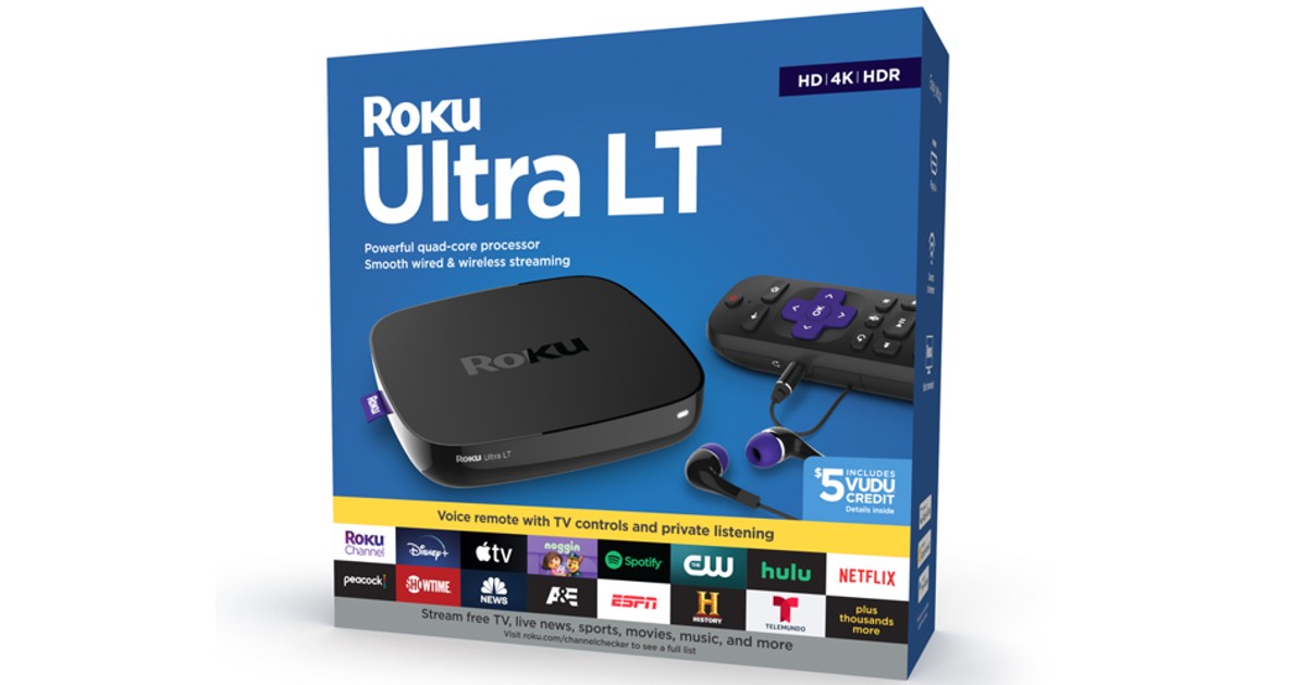Roku Ultra LT Streaming Device...