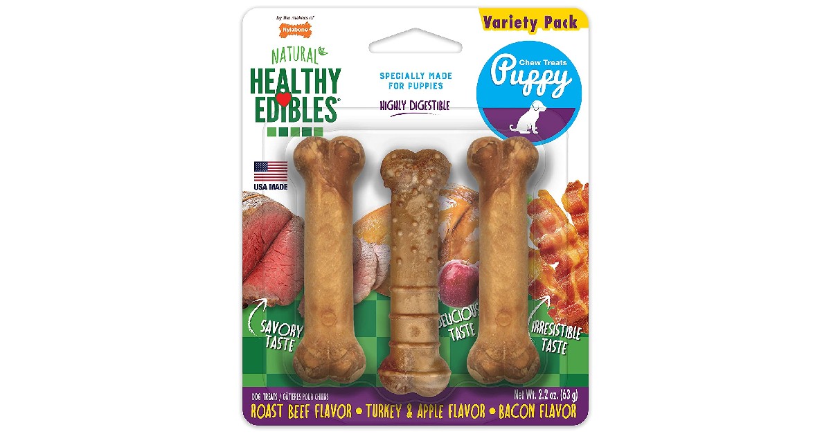 Healthy Edibles Dog Chew Treats ONLY $2.99 (Reg. $6)