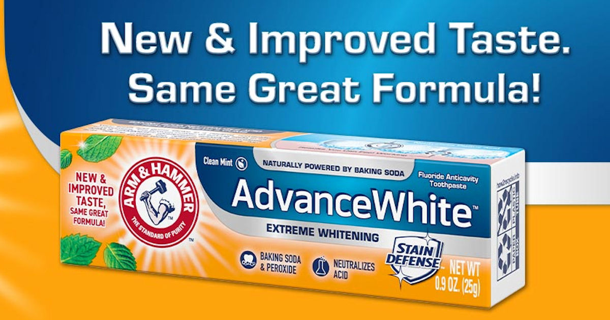 FREE Sample of Arm and Hammer.