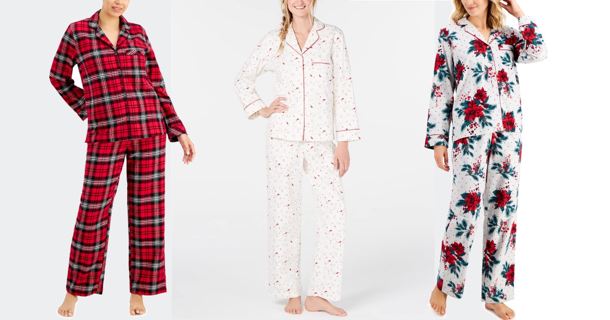 Charter Club Flannel Pajama Set 