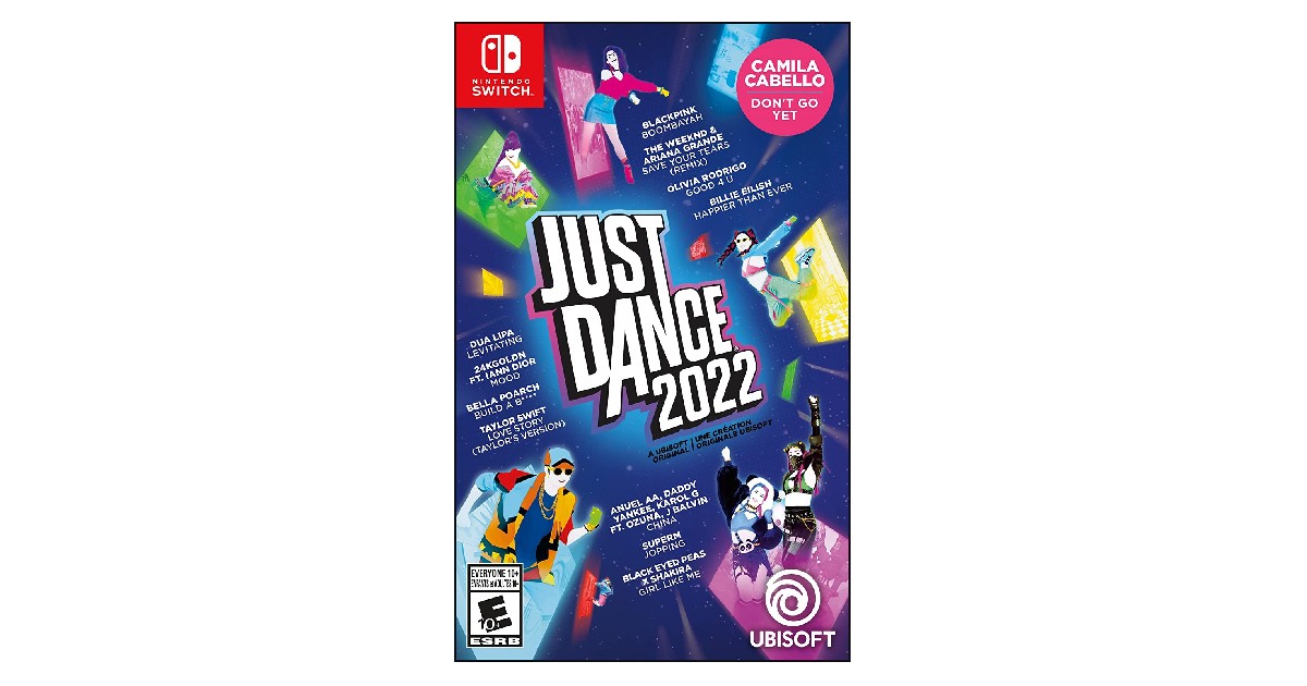 Just Dance 2022 Nintendo Switch ONLY $29.99 (Reg. $50)