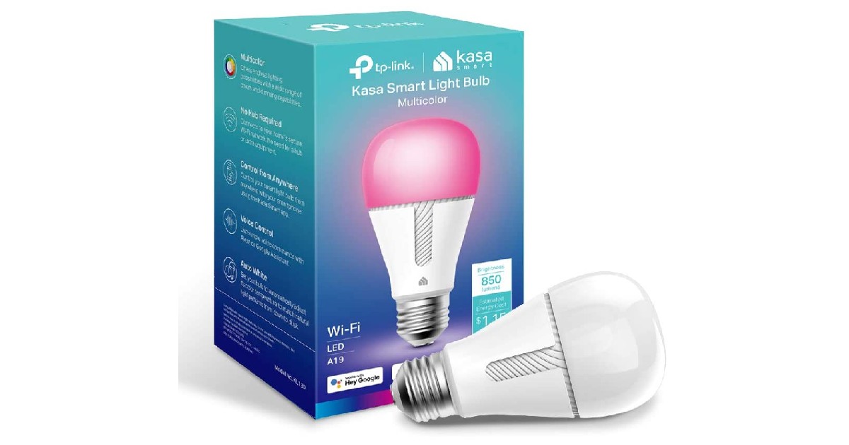 Kasa Smart Light Bulb ONLY $9.99 (Reg. $22)
