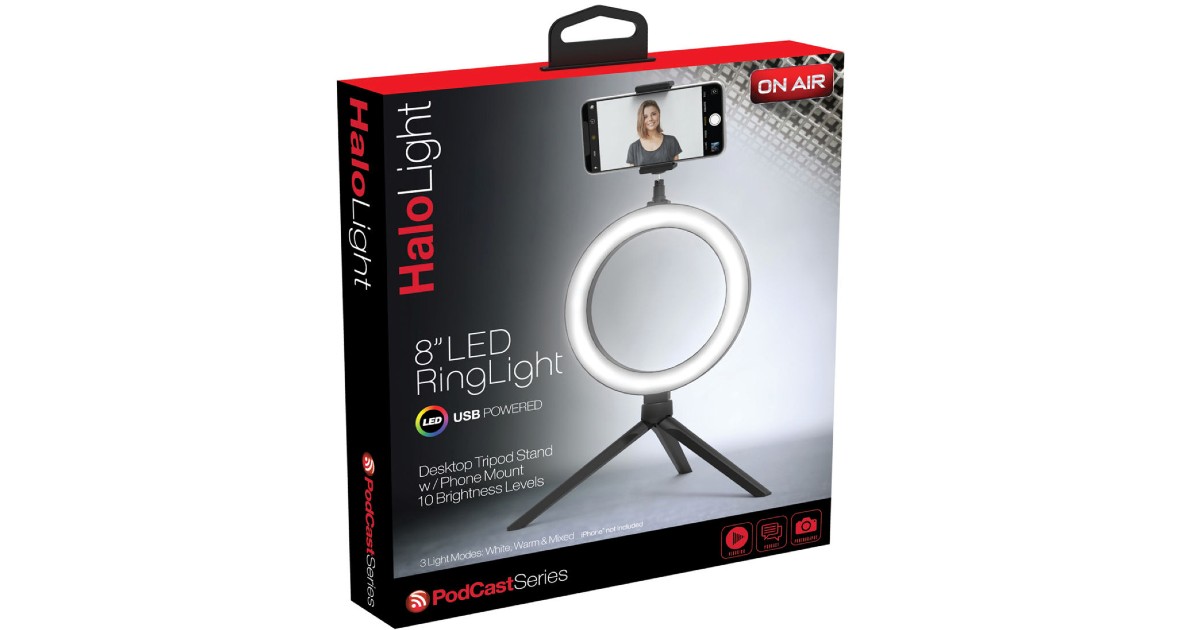 On Air Halo Light 8 In LED Rin...