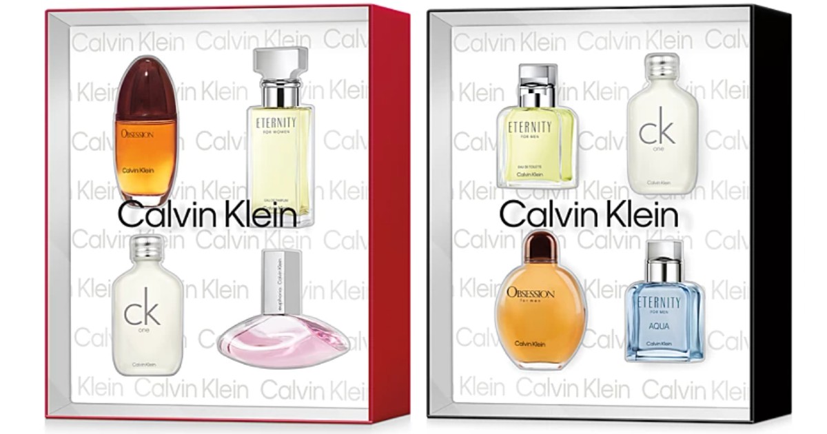 Calvin Klein 4-Piece Classic Gift Set 