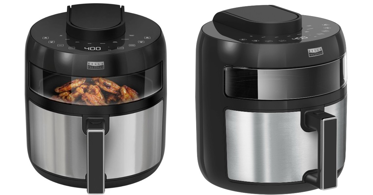 Bella Pro Series 5.3Qt Digital Air Fryer ONLY 49.99 (Reg 110