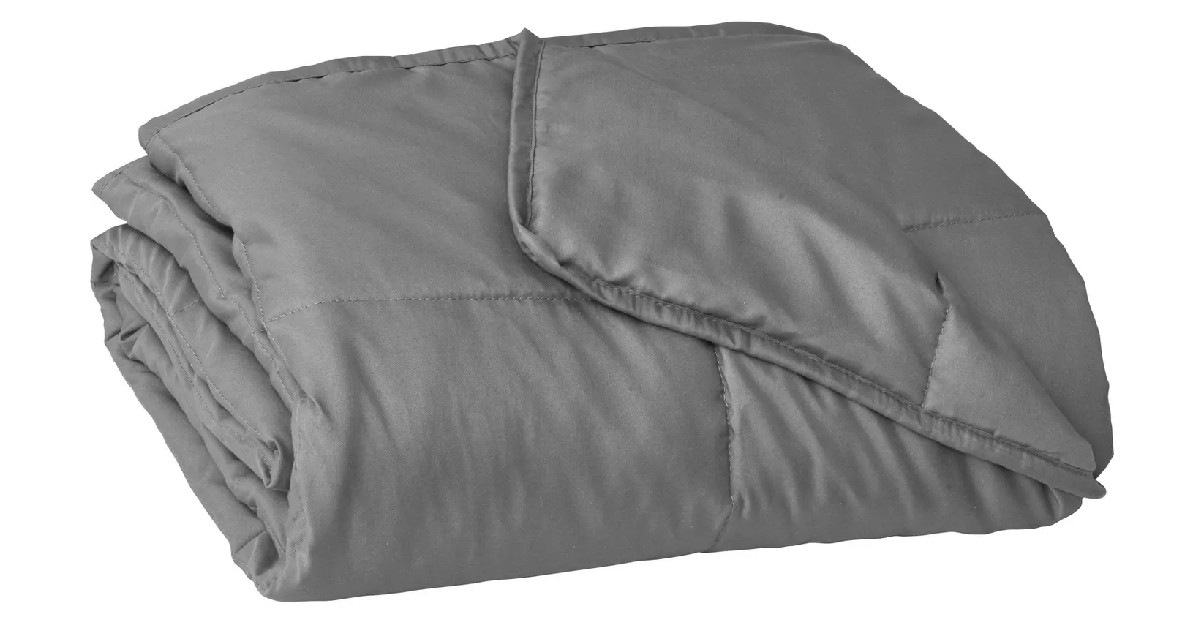 Essentials Weighted Blanket ONLY 12.50 (Reg. 25) Daily Deals & Coupons