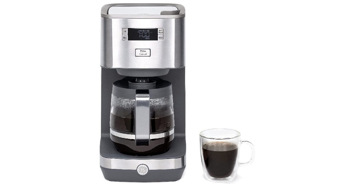 GE Drip Coffee Maker 12-Cup ONLY $29 (Reg. $79)