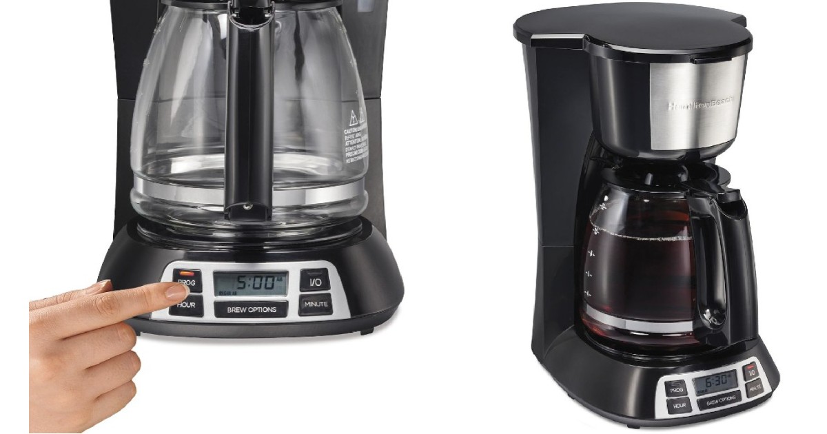 Hamilton Beach 12 Cup Coffee Maker ONLY 9 54 After Rebate Daily 
