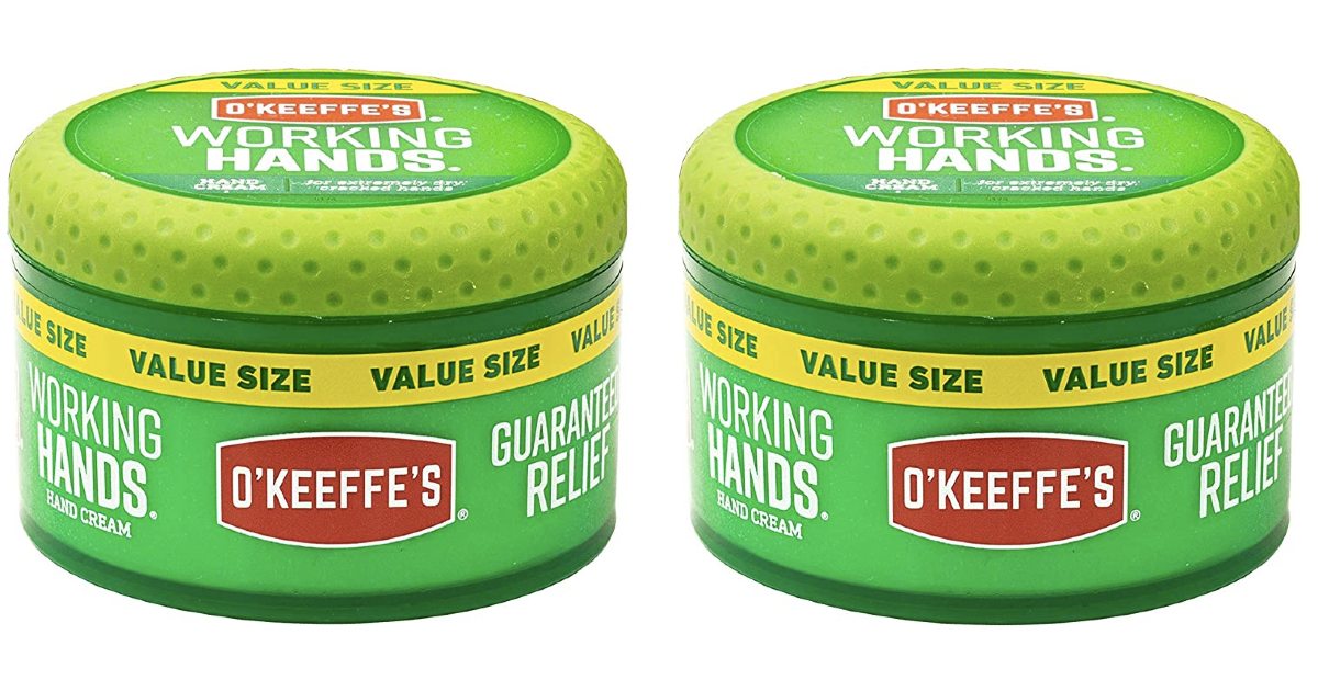 O'Keeffe's Working Hands Hand Cream 2-Pack $14.89 (Reg. $27)