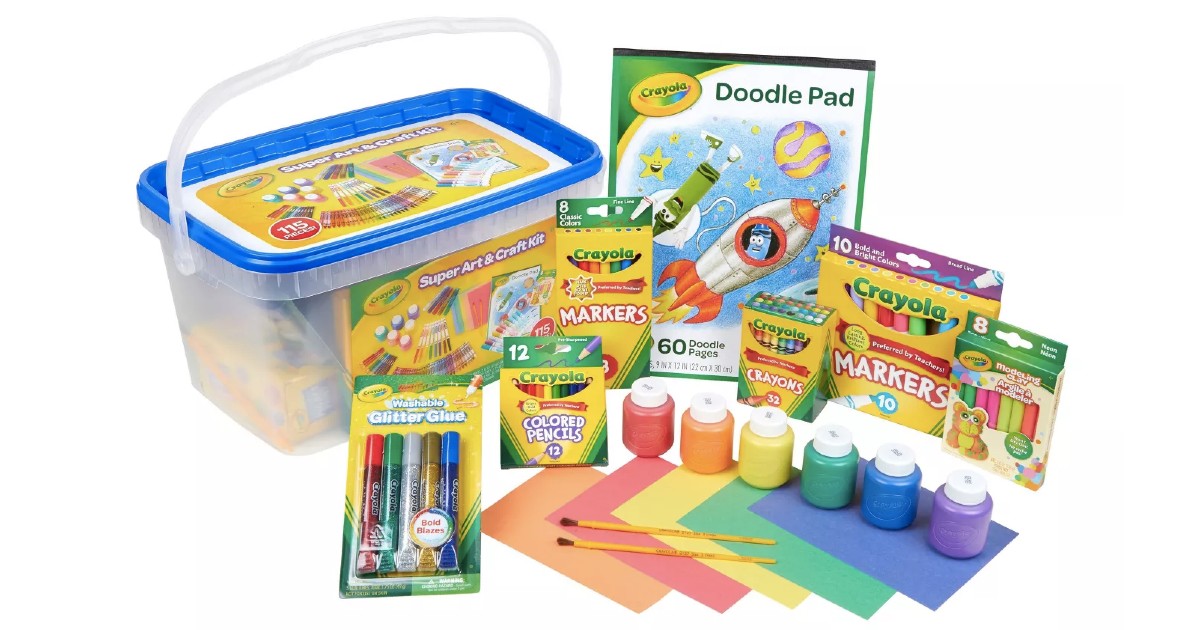 50% Off Crayola, Sharpie, Kinetic Sand and More