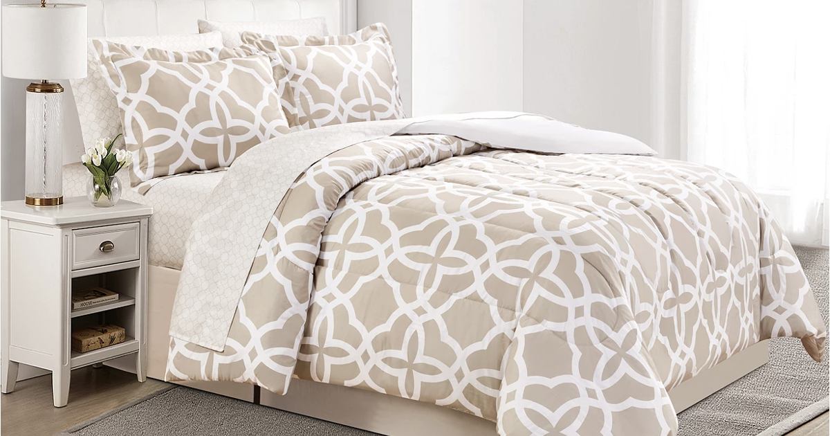 8-Piece Comforter Sets ONLY $29.93 (Reg. $100)