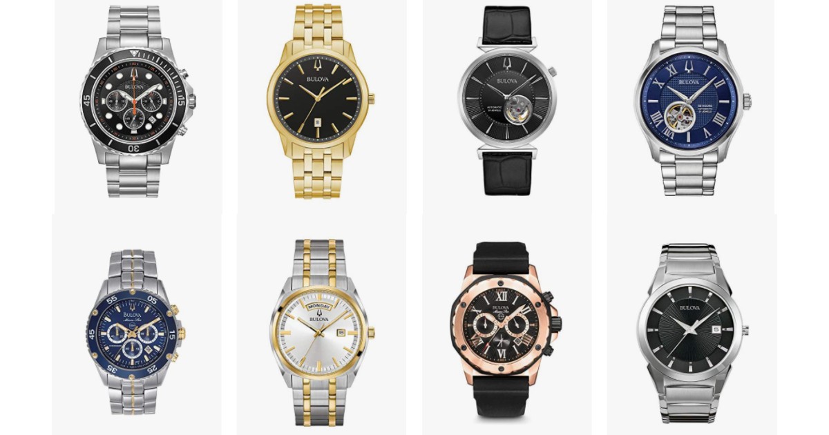 Up to 60% off Bulova Watches on Amazon
