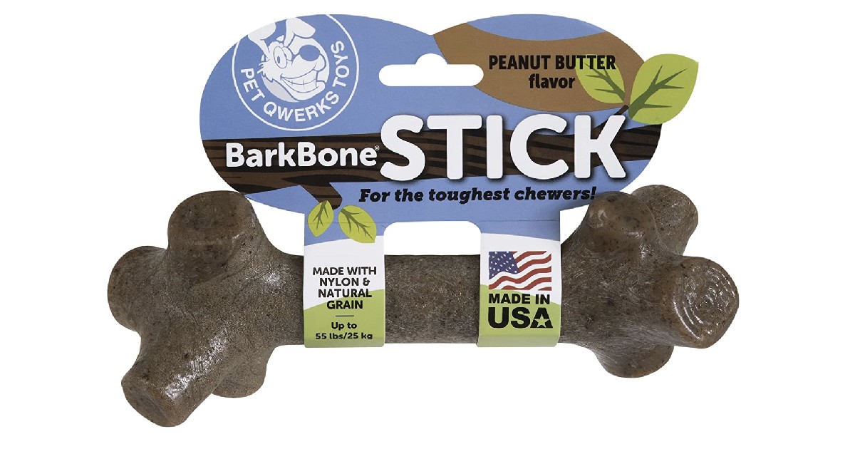 Pet Qwerks BarkBone Stick on Amazon