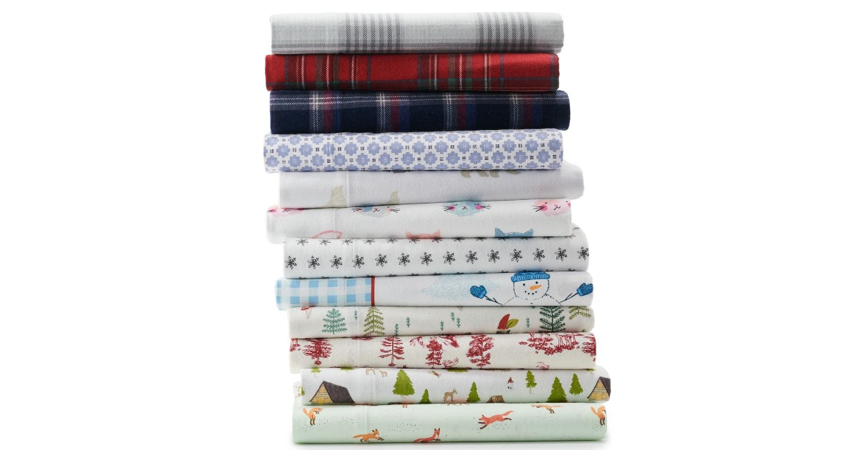 Cuddl Duds Flannel Sheet Set