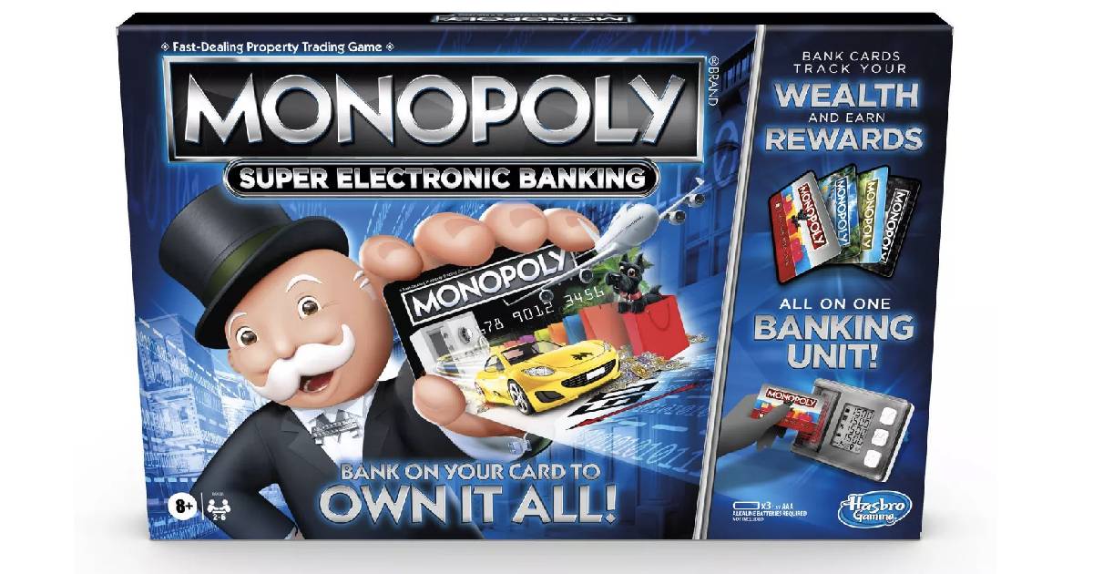 Monopoly Super Electronic Banking Game ONLY $9.94 (Reg. $20)