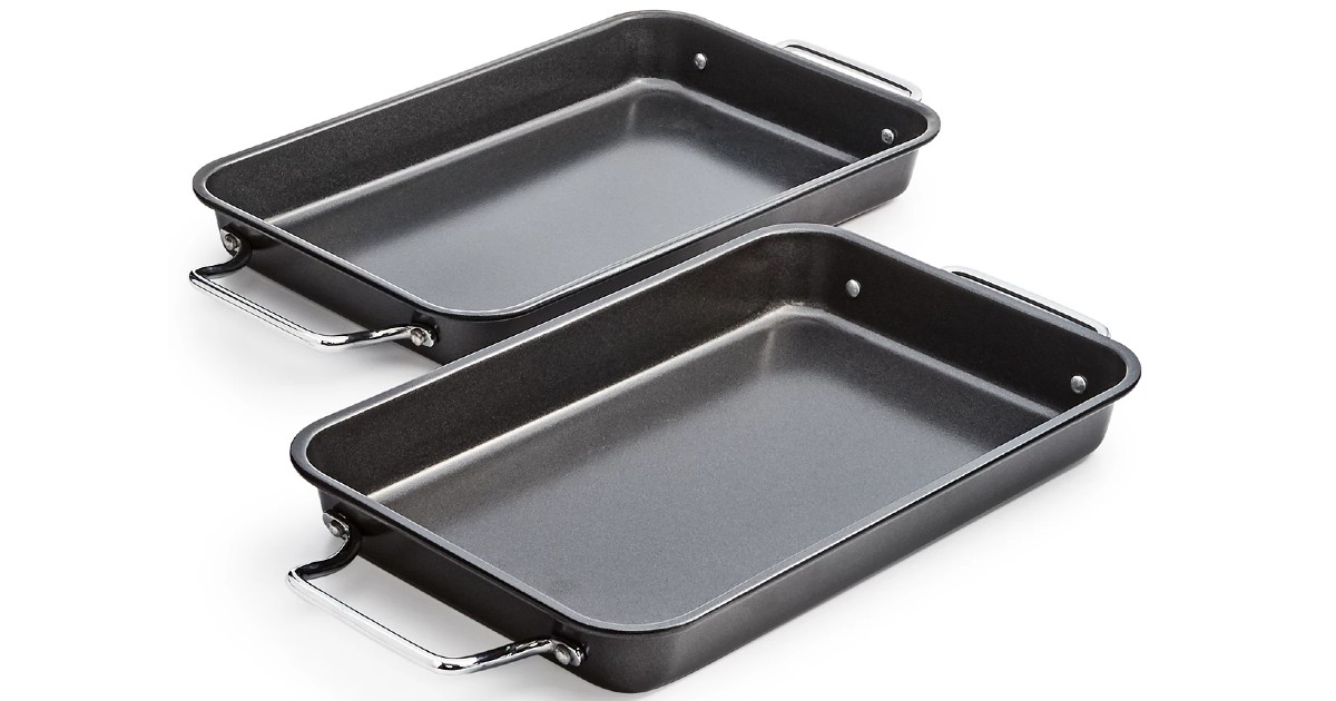 Tools of the Trade Small Roasting Pans 2-Pc