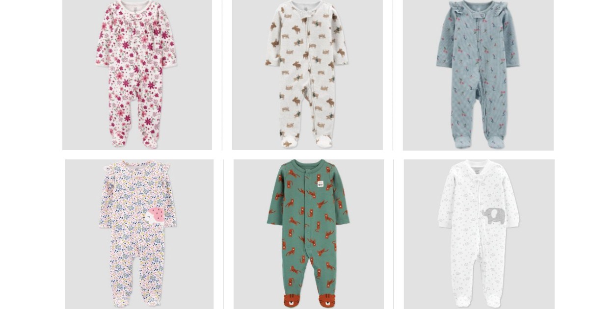 Carter's Bodysuits and Sleep & Plays as Low as $4.55 at Target