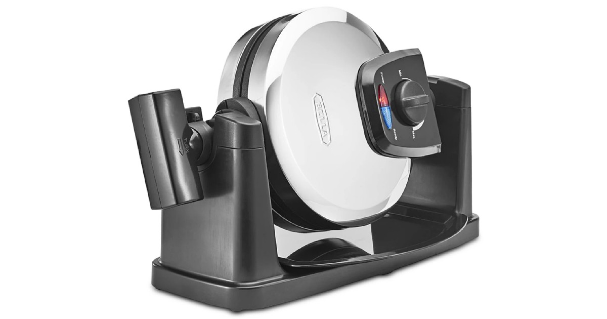 Rotating Belgian Waffle Maker ONLY 14.99 (Reg 45) Daily Deals & Coupons