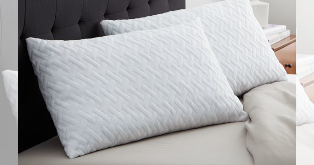 Rest Haven Memory Foam Bed Pillow 