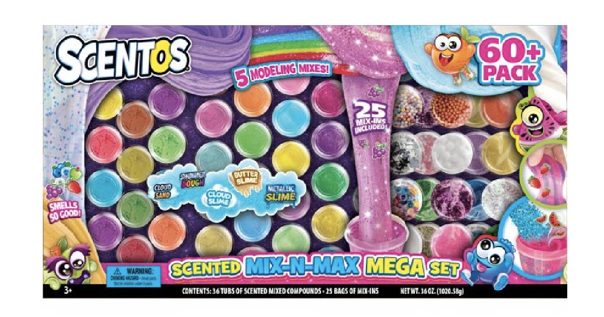 Scentos Scented 61-Piece Mega Set ONLY $20 (Reg. $40)