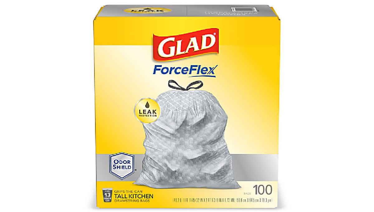 Glad ForceFlex Trash Bags 100-Pack
