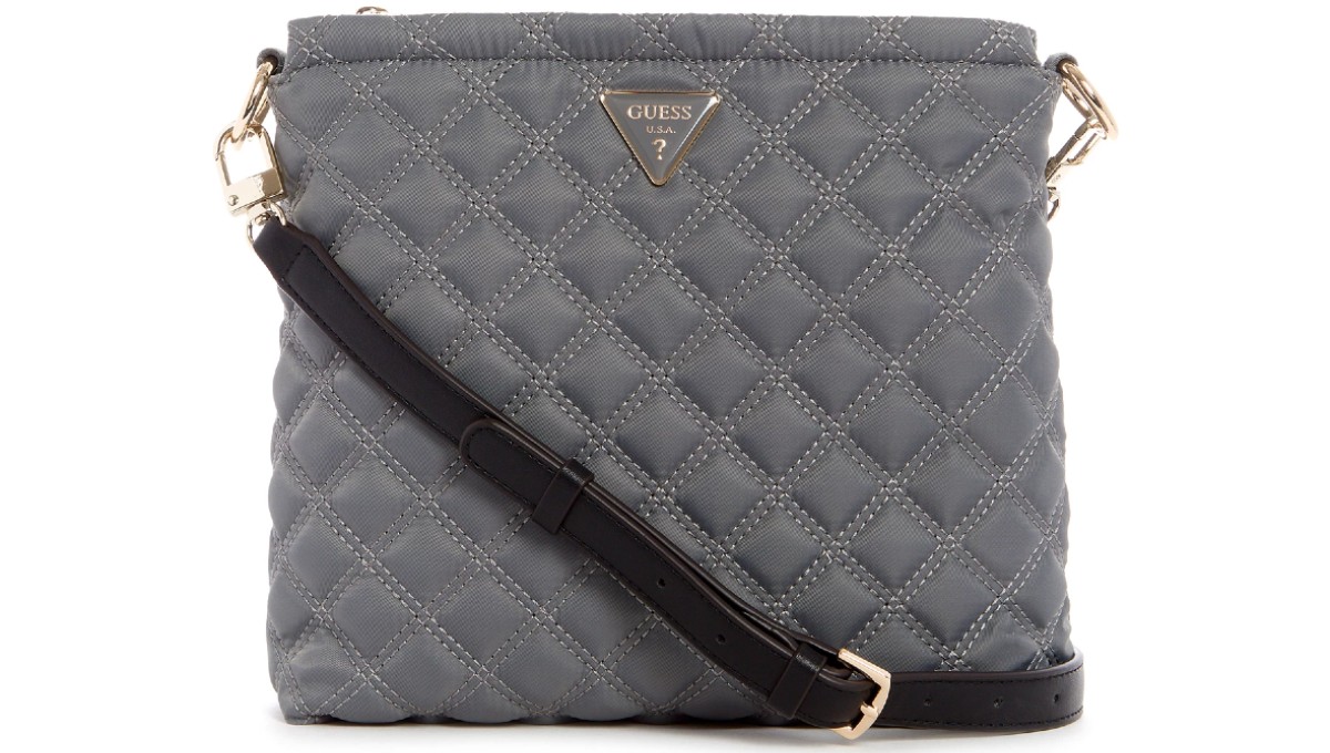 Guess Jaxi Tourist Quilted Crossbody at Macy's
