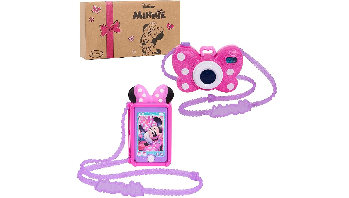 Minnie Mouse Cell Phone & Camera Set