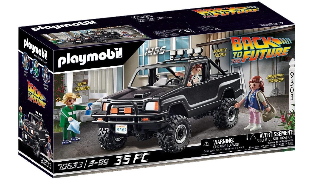 Playmobil Back to The Future Truck Playset