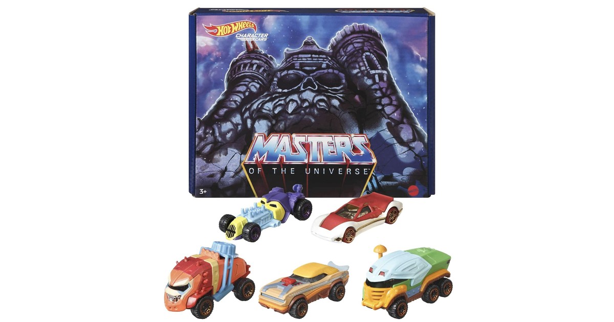 Hot Wheels Masters of the Universe 5-Pack ONLY $9.99 (Reg. $20)