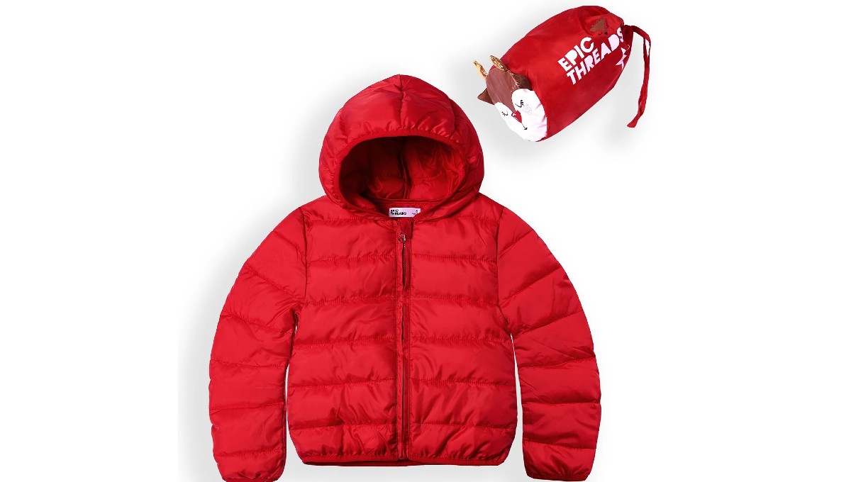 Epic Threads Girls’ Packable Jacket