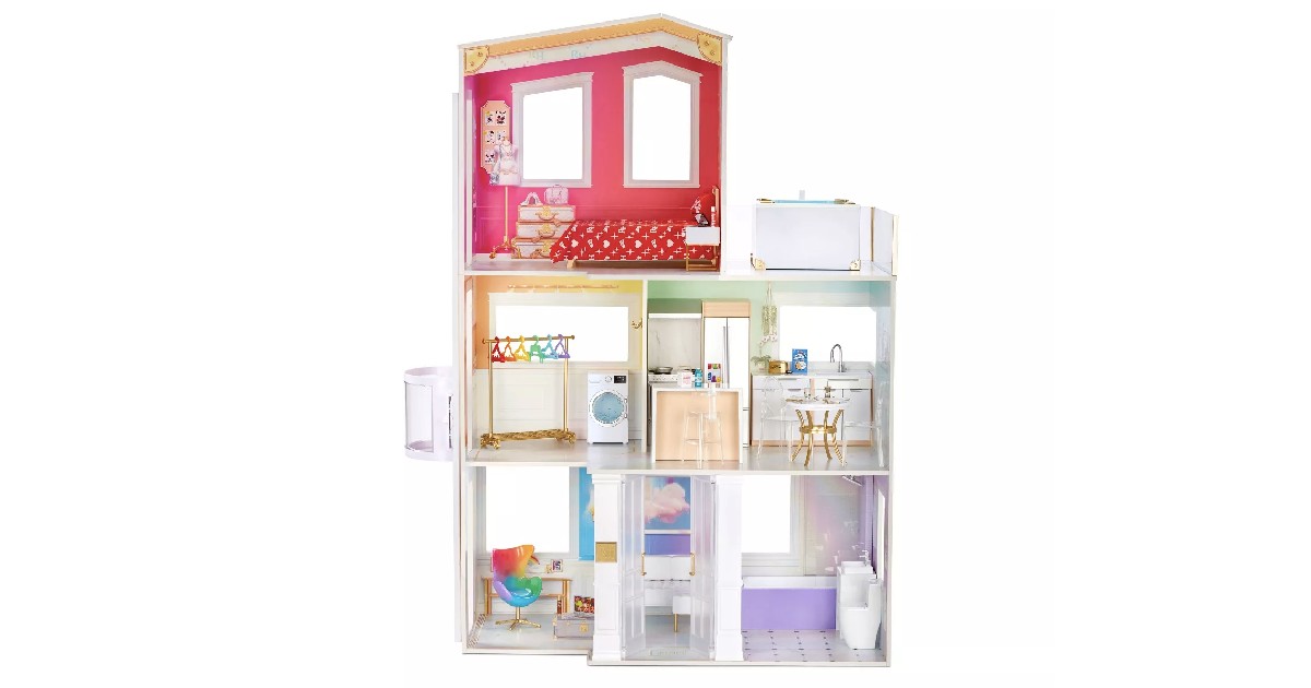 Rainbow High Playset 3-Story Dollhouse ONLY $99.99 (Reg. $200)