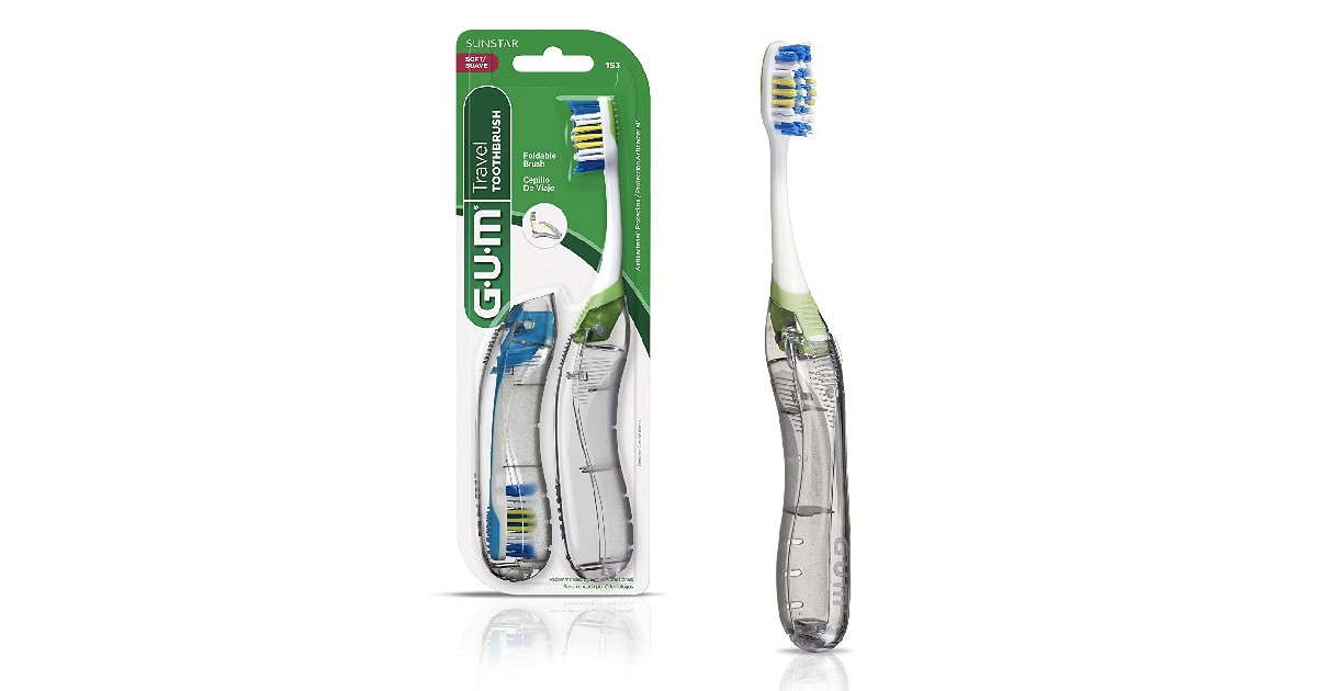 GUM Travel Toothbrush 2-Pack ONLY $1.79 (Reg. $5.49)