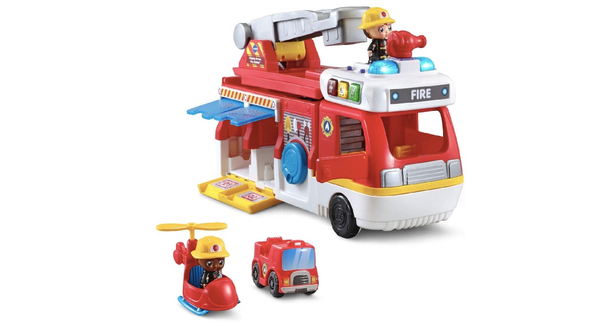 VTech Helping Heroes Fire Station on Amazon