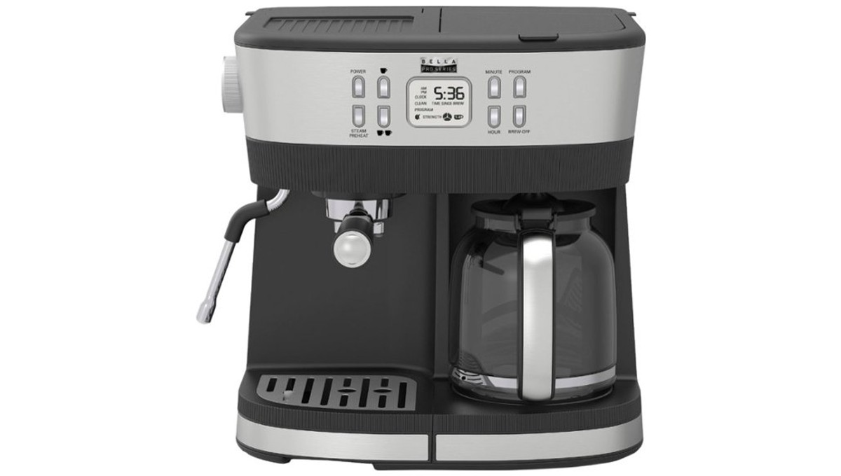 Bella Pro Combo 10-Cup Coffee Maker