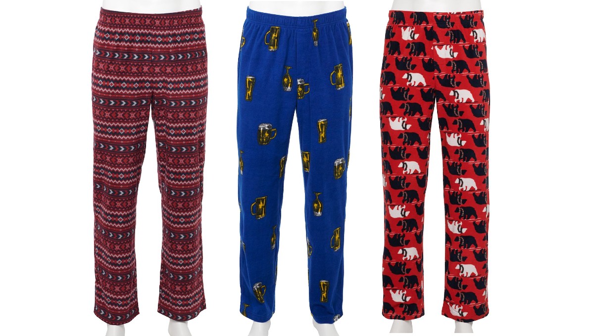 Men’s Holiday Sleep Pants ONLY 2.99 (Reg 20) Daily Deals & Coupons