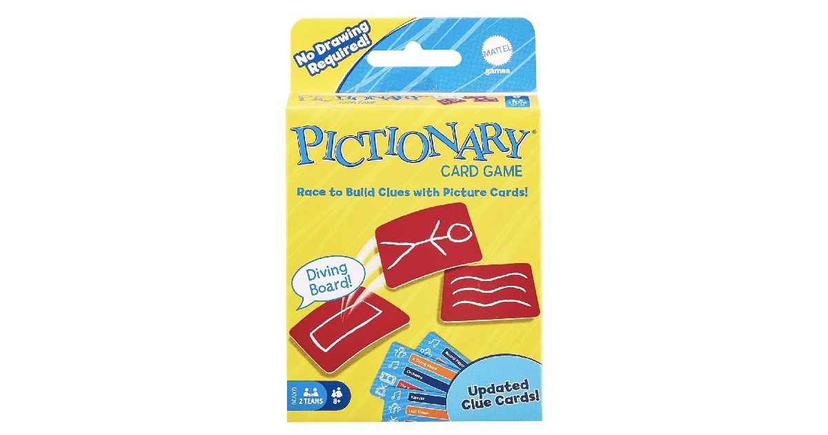 Pictionary Card Game ONLY $2.06 (Reg. $6)