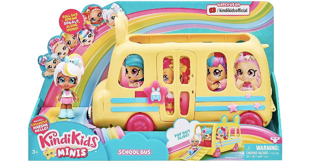 Kindi Kids Collectible School Bus on Amazon