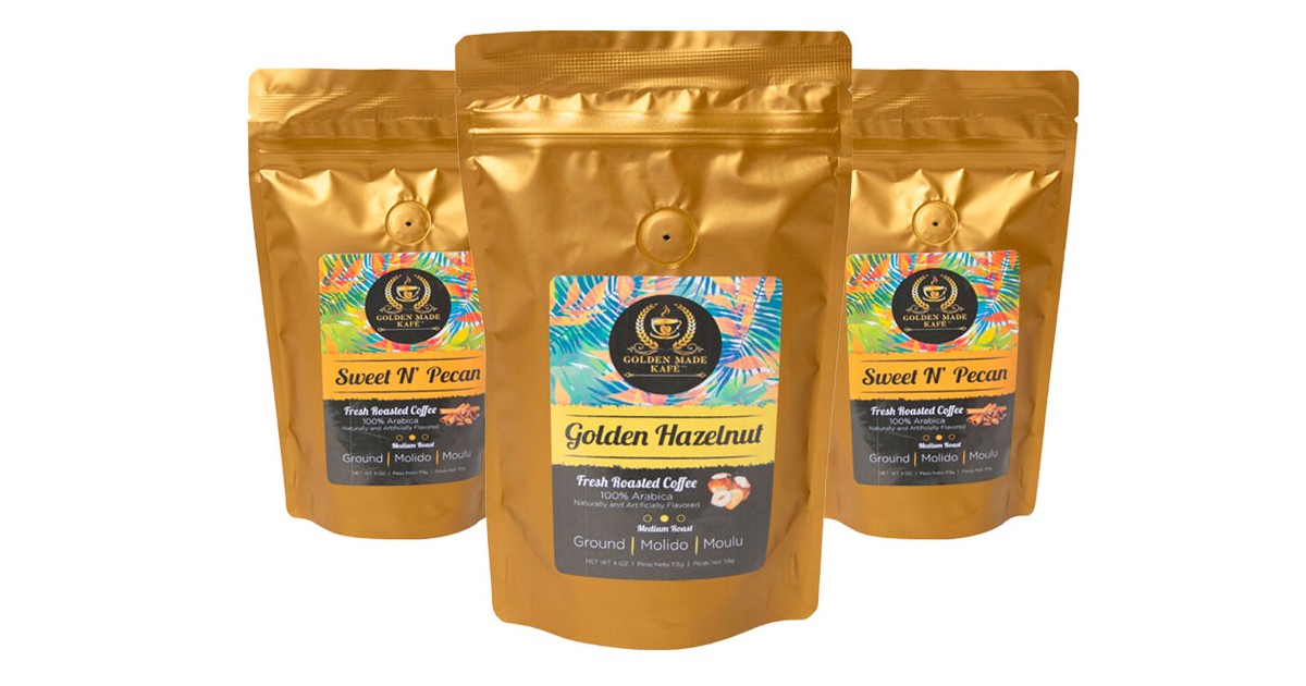 try products golden made coffee