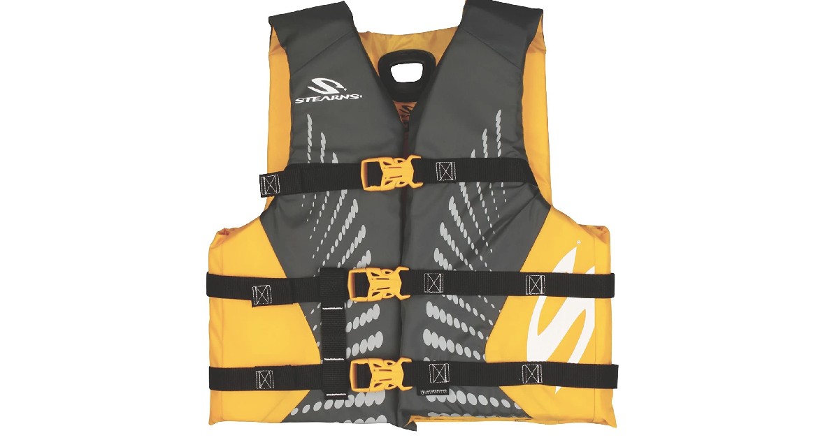 STEARNS Antimicrobial Nylon Youth Vest on Amazon