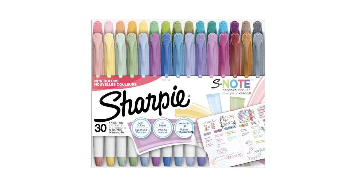Sharpie S-Note Highlighters 30...