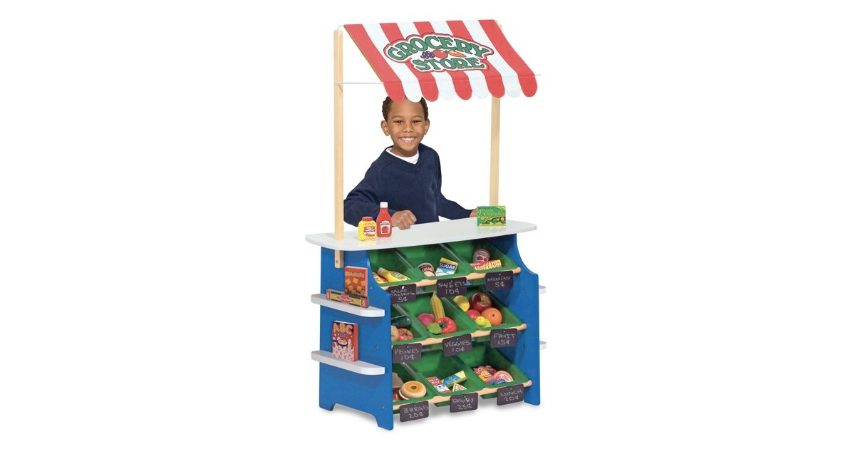 Melissa & Doug Wooden Grocery Store ONLY $63.69 (Reg. $130)