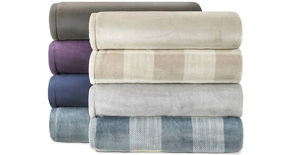 Home Expressions Velvet Plush Blanket 