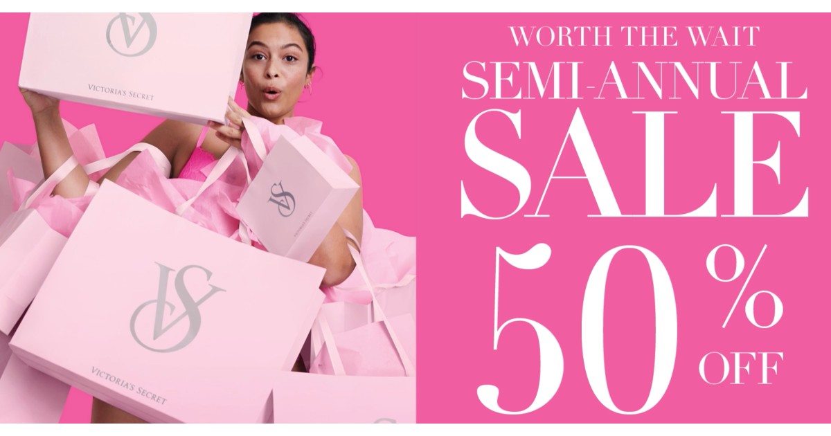 Victoria's Secret Semi Annual Sale w/ Free Shipping & 22 Coupon