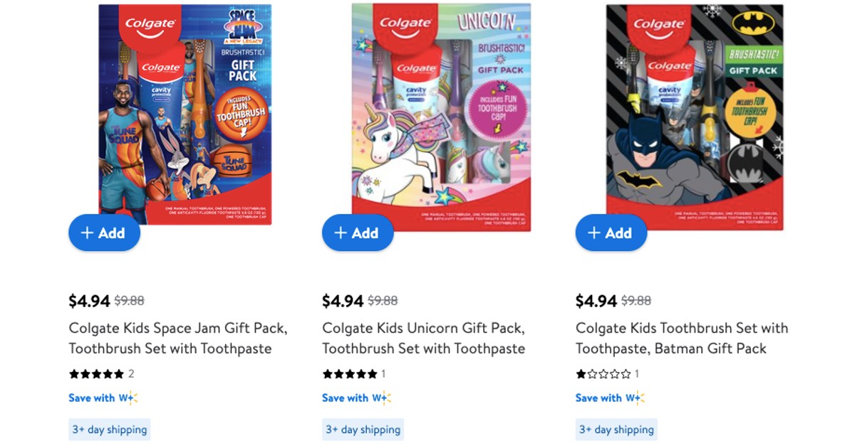 Colgate Kids Gift Sets ONLY $4.94 (Reg. $10)