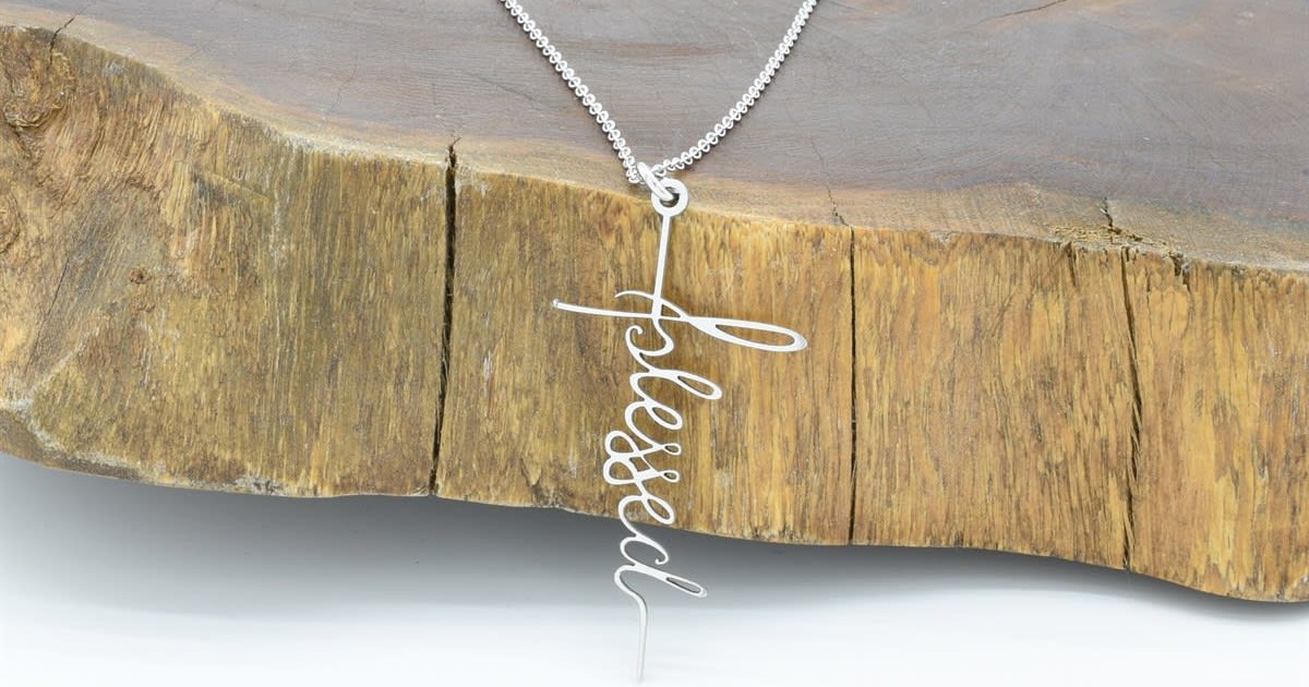 Women’s Cross Inspirational Necklace 