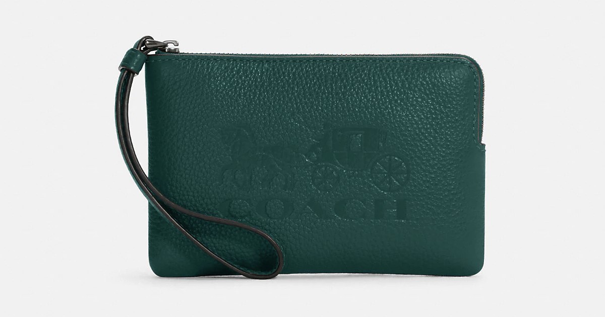 Coach Wristlet With Horse And.